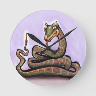 Reloj Redondo Mediano Serpiente