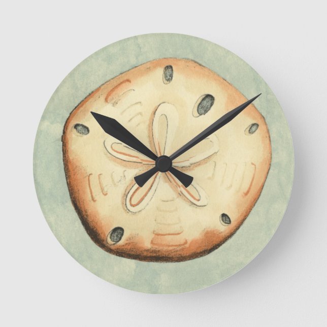 Reloj Redondo Mediano Shell Collector (Anverso)