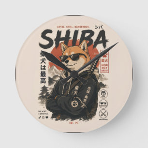 RELOJ REDONDO MEDIANO SHIBA EL PROTECTOR