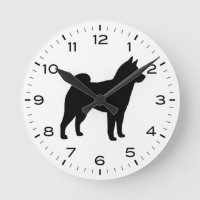 Shiba Inu Perro Rama Silhouette