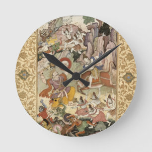 Reloj Redondo Mediano Shiva que mata al demonio Andhaka, c.1585-90