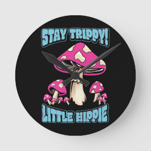 Reloj Redondo Mediano ¡Sigue siendo alucinante! Pequeño Hippie
