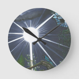 Reloj Redondo Mediano Silence of Sacred Space