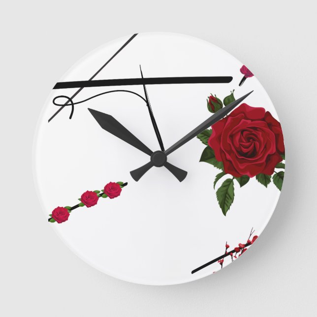 Reloj Redondo Mediano simple  (Anverso)