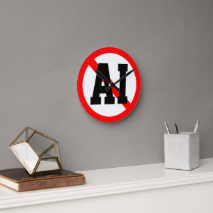 Reloj Redondo Mediano Sin IA