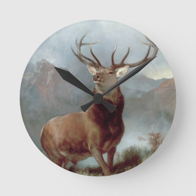 Reloj Redondo Mediano Sir Edwin Landseer | Monarca del Glen, 1851 (Anverso)