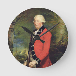 Reloj Redondo Mediano Sir Ralph Milbanke, 6ª Baronet, con el uniforme de