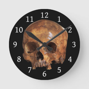 Reloj Redondo Mediano Skull Halloween
