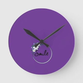 Reloj Redondo Mediano Smile Cara