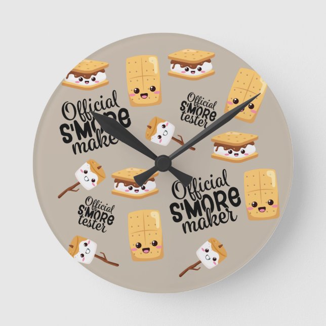 Reloj Redondo Mediano S'more (Anverso)