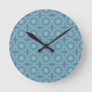 Reloj Redondo Mediano Snowing in my garden