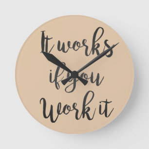 Reloj Redondo Mediano Sobriedad 12 pasos de recuperación presupuesto li