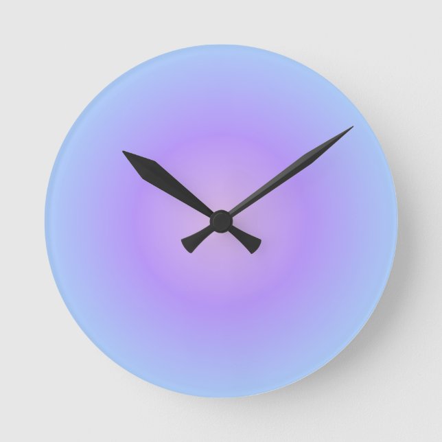 Reloj Redondo Mediano Soft Cotton Lavender (Anverso)
