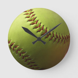 Reloj Redondo Mediano Softball solo