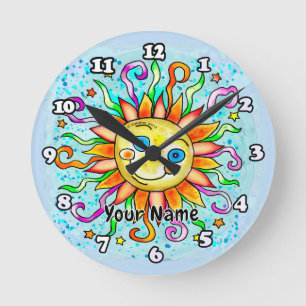Reloj Redondo Mediano Sol Tonto