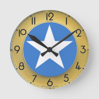 Reloj Redondo Mediano Somalia Flag