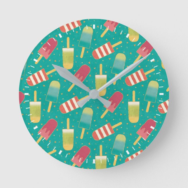 Reloj Redondo Mediano Some Fun in the Sun Step (Anverso)