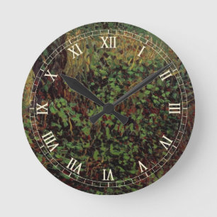 Reloj Redondo Mediano Sotobosque de Vincent van Gogh