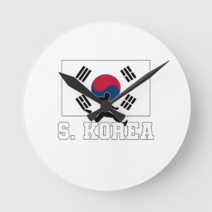 Reloj Redondo Mediano South Korea Soccer National Team