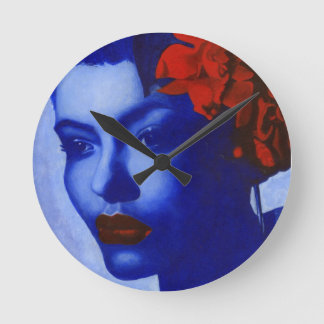 Reloj Redondo Mediano Soy Azul