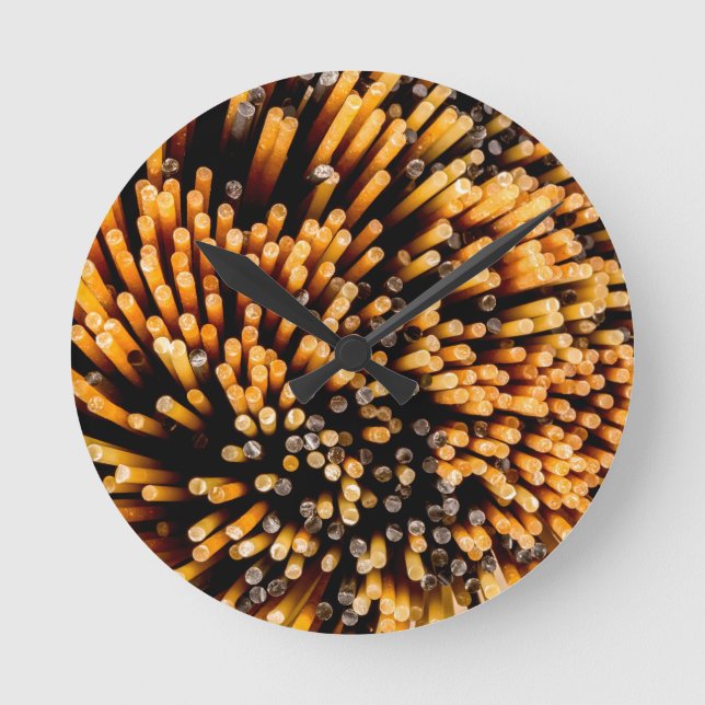 Reloj Redondo Mediano Spaghetti (Anverso)