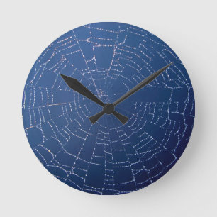 Reloj Redondo Mediano Spider Web