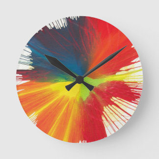 Reloj Redondo Mediano Spin Art clock