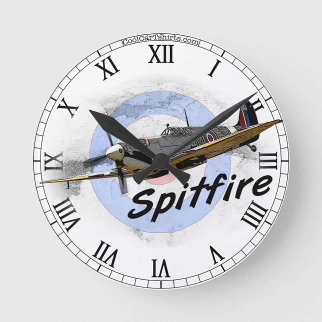 Reloj Redondo Mediano Spitfire (Anverso)