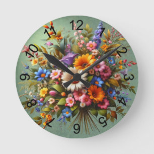 Reloj Redondo Mediano Spray 2