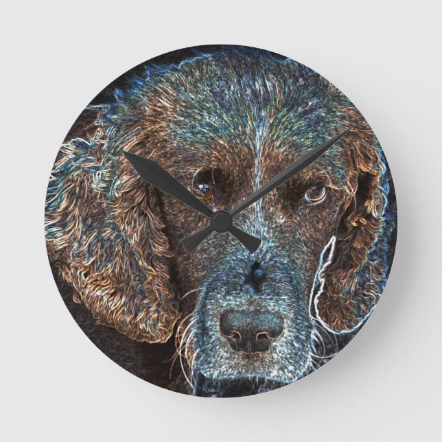 Reloj Redondo Mediano Springer inglesa (Anverso)