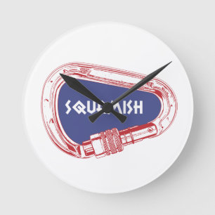 Reloj Redondo Mediano Squamish Climbing Carabiner