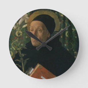 Reloj Redondo Mediano St Dominic, 1515 (aceite en lona)