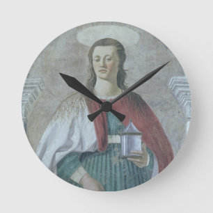 Reloj Redondo Mediano St Mary Magdalena, 1466 (fresco) (detalle) (véase