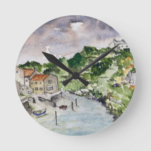 Reloj Redondo Mediano Staithes Beck Whitby