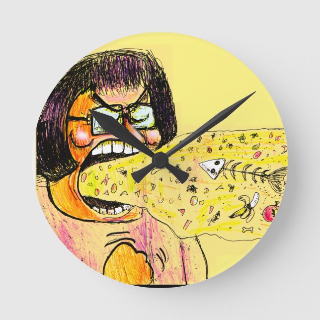 Reloj Redondo Mediano Staphney's Special Spew (Anverso)