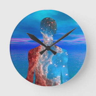 Reloj Redondo Mediano Star Man