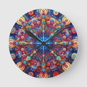 RELOJ REDONDO MEDIANO STAR NAVIDADES