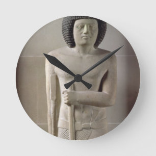 Reloj Redondo Mediano Statue of Sepa, Old Kingdom (painted limestone)