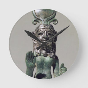 Reloj Redondo Mediano Statuette of a Phoenician goddess, from the Phoeni