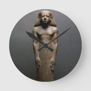 Reloj Redondo Mediano Statuette of Amenemhatankh, worker at Crocodilopol