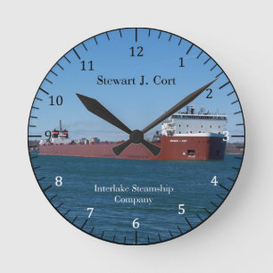 Reloj Redondo Mediano Stewart J. Cort clock