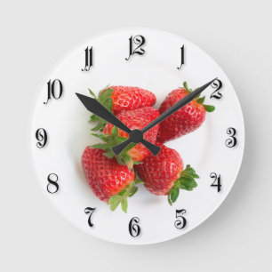 Reloj Redondo Mediano Strawberries