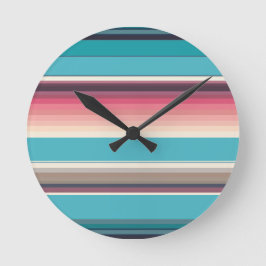 Reloj Redondo Mediano Stripes of the Horizon 