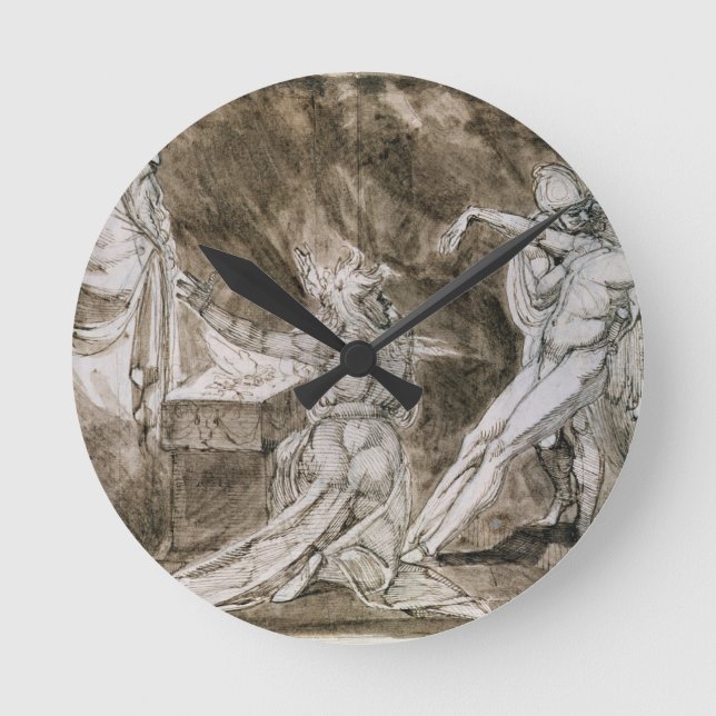Reloj Redondo Mediano Study for "Saul and the Witch of Endor" (Anverso)