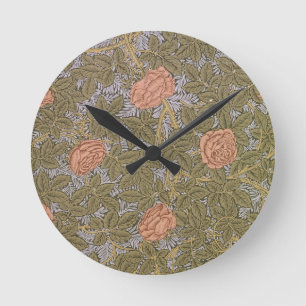 Reloj Redondo Mediano "Subió - 93" diseño del papel pintado