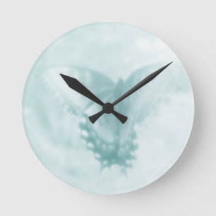 Reloj Redondo Mediano Sueños de Mariposa