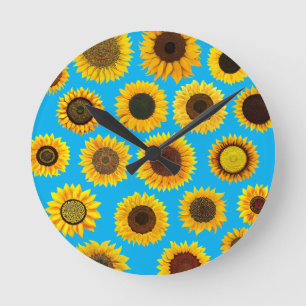 Reloj Redondo Mediano Sunflower