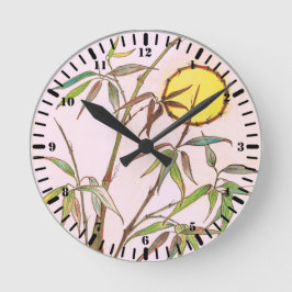 Reloj Redondo Mediano Sunny Bamboo