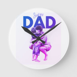 Reloj Redondo Mediano Super papá