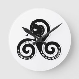 Reloj Redondo Mediano Surfer sur la vague bretonne (versión homme)